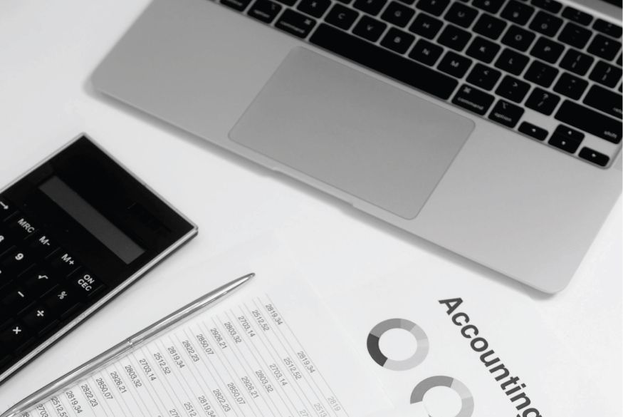 Computer calculator and accounting materials